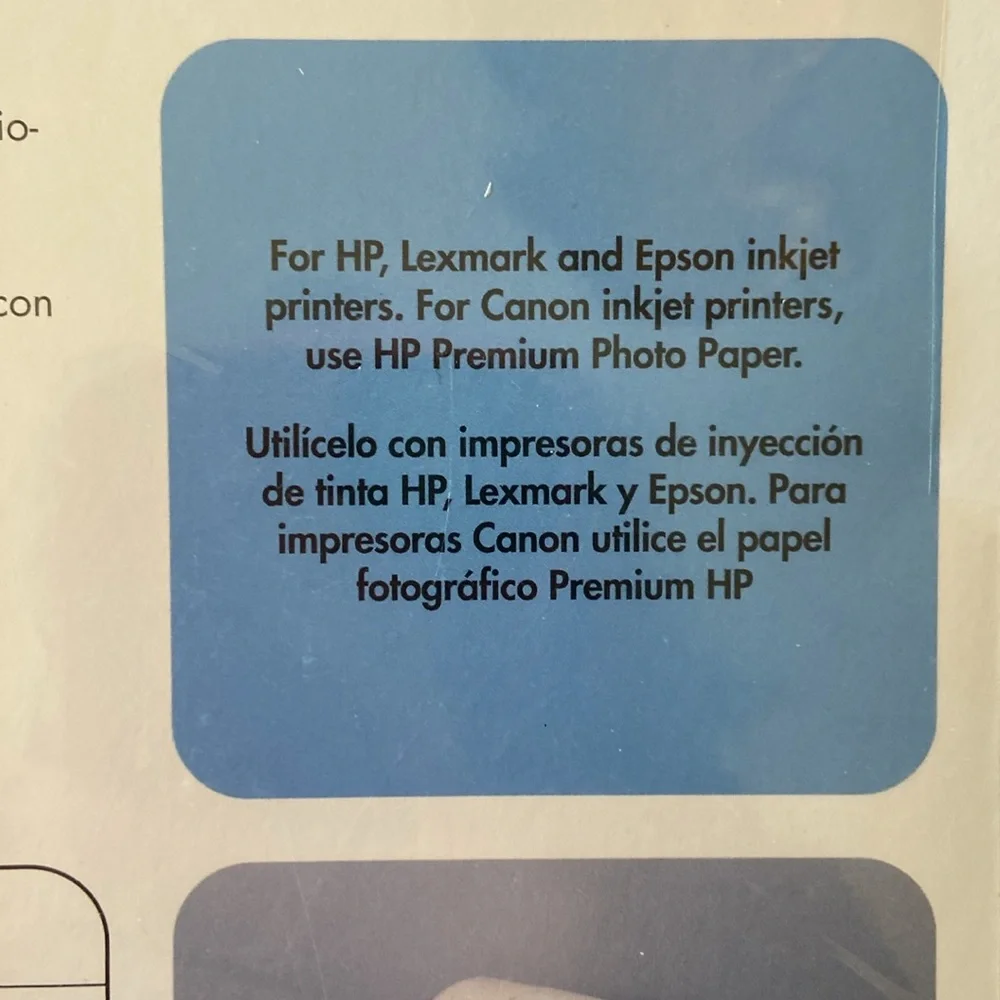 hp Everyday Semi-Gloss Photo Paper